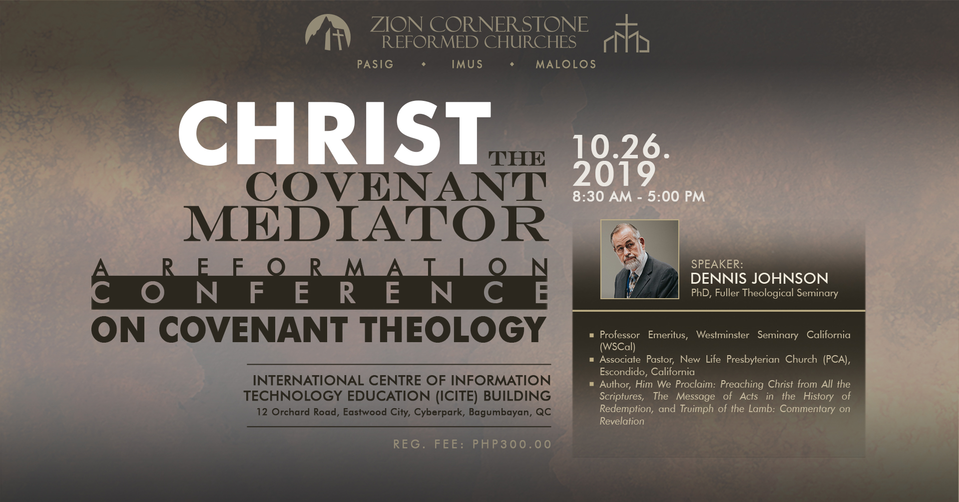 Christ The Covenant Mediator A Reformation Conference Register Now!