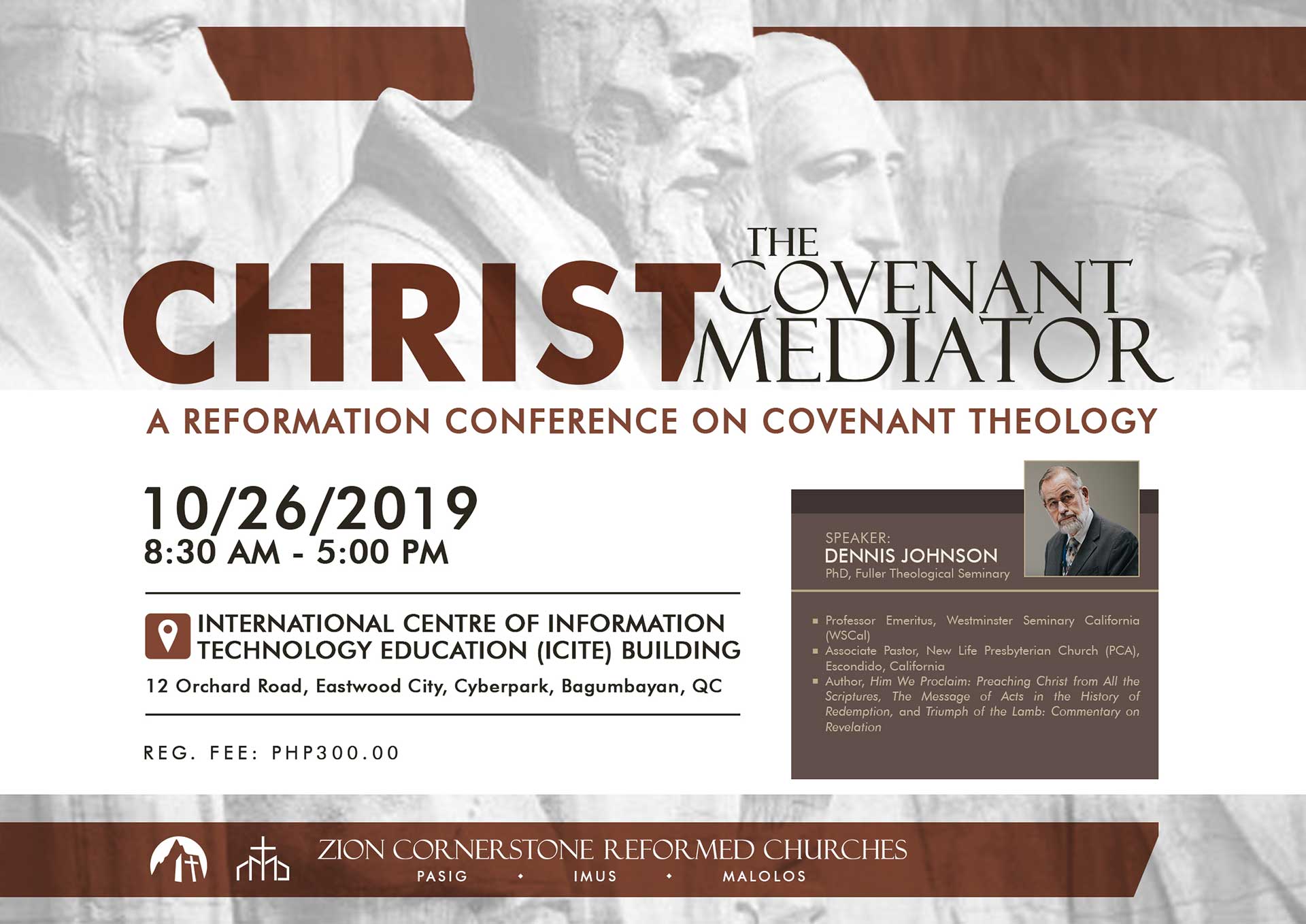 Christ The Covenant Mediator A Reformation Conference Zion